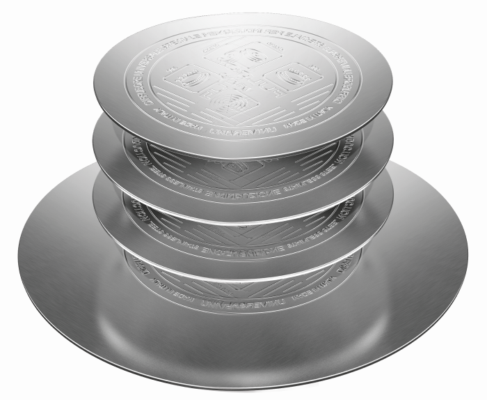 Комплект из 4 дисков для использования не индукционной посуды FULGOR-Milano INDUKIT 4