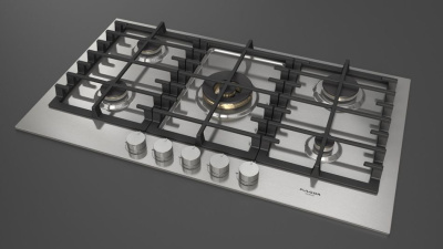 Газовая варочная панель Fulgor Milano FPH 9041 G WK X