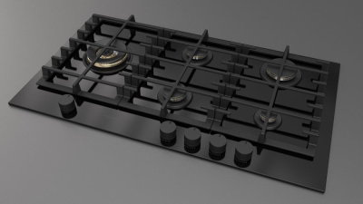 Газовая варочная панель Fulgor Milano FPH 905 G WK BKG