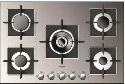 Газовая варочная панель Fulgor Milano FSH 775 G DWK XX