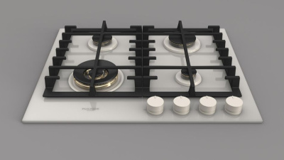 Газовая варочная панель Fulgor Milano FPH 604 G WK WHG