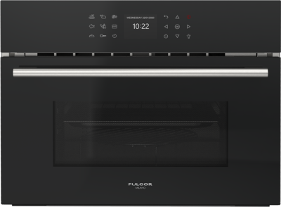 Компактный духовой шкаф с функцией СВЧ Fulgor Milano FCMO 4510 TEM BK