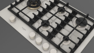 Газовая варочная панель Fulgor Milano FPH 755 G WK WHG