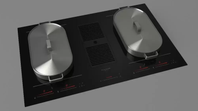 Индукционная варочная панель с вытяжкой Fulgor Milano FCLHD 8041 HID TS BK 2 Индукционная варочная панель с вытяжкой Fulgor Milano FCLHD 8041 HID TS BK 2