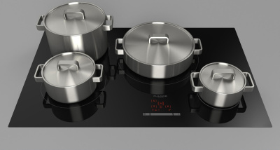 Индукционная варочная панель Fulgor Milano FSH 804 ID WT MBK Индукционная варочная панель Fulgor Milano FSH 804 ID WT MBK