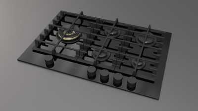 Газовая варочная панель Fulgor Milano FPH 755 G WK BKG Газовая варочная панель Fulgor Milano FPH 755 G WK BKG