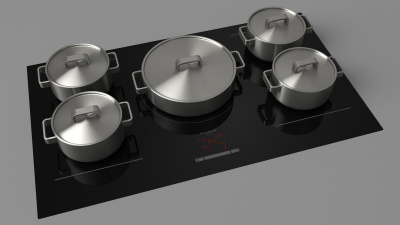 Индукционная варочная панель Fulgor Milano FSH 905 ID WT MBK