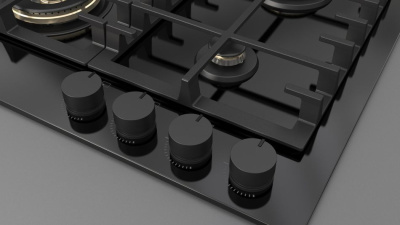 Газовая варочная панель Fulgor Milano FPH 604 G WK BKG