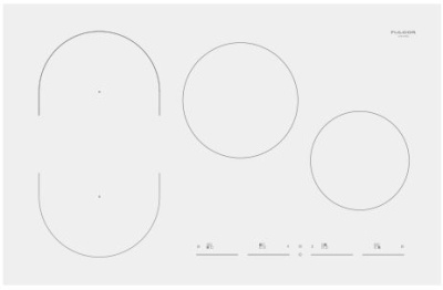 Индукционная варочная панель Fulgor Milano FSH 804 ID TS WH-1