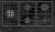 Газовая варочная панель Fulgor Milano FCLH 905 G T WK BK